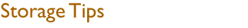 Storage