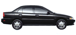 1997 Mirage Sedan DE